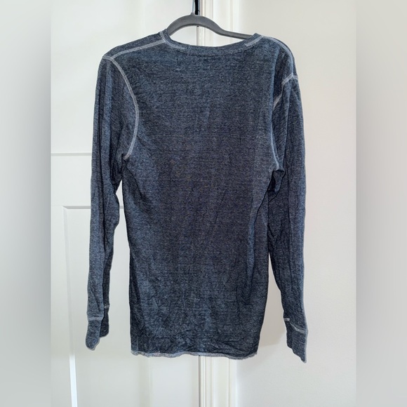 Reclaimed Vintage Dark Gray Long Sleeve Tee - Picture 2 of 3